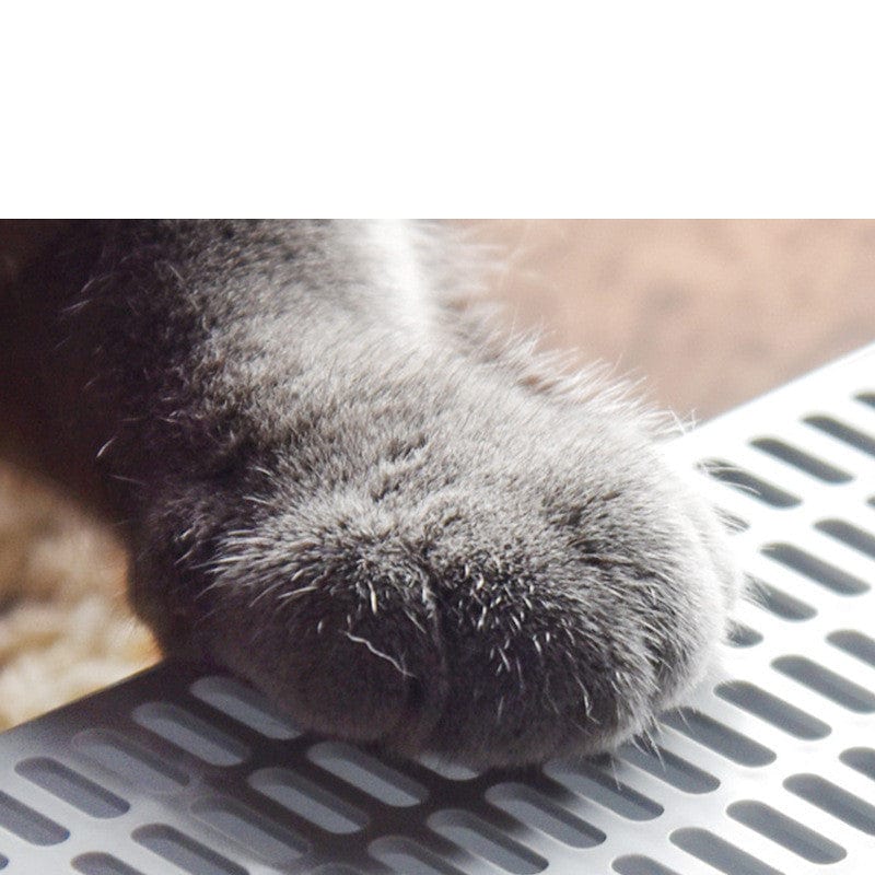 Semi-enclosed litter box pet Vismera