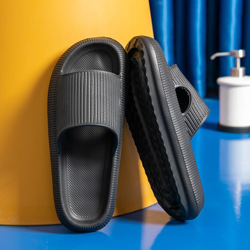 26-45 Size Hot EVA Shoes For Women Slippers Soft Soles Summer Bathroom Slippers shoes fashion novaa Black 26to27 180mm
