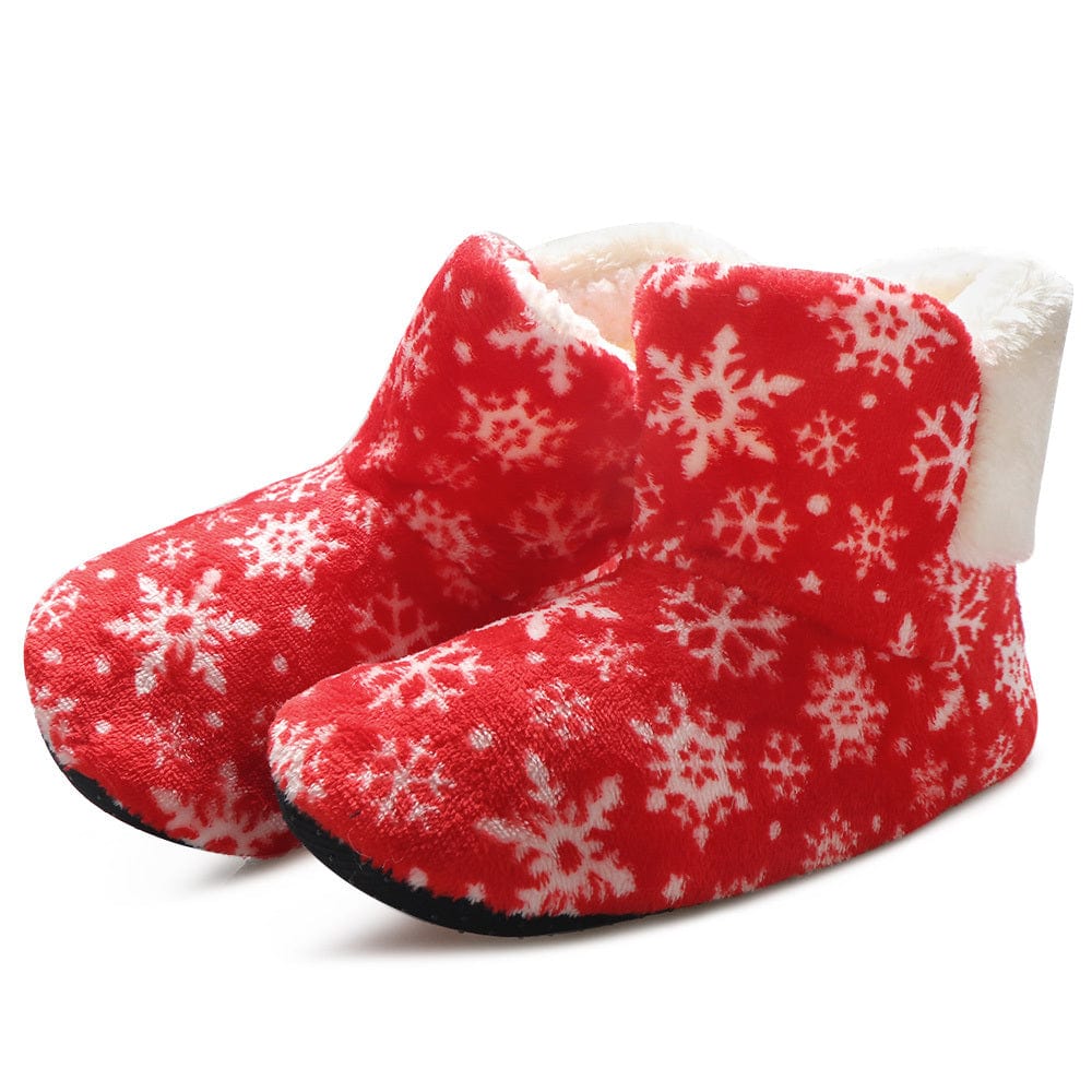 Christmas Elk Floor Shoes Indoor Socks Shoes Warm Plush House Slippers shoes fashion novaa