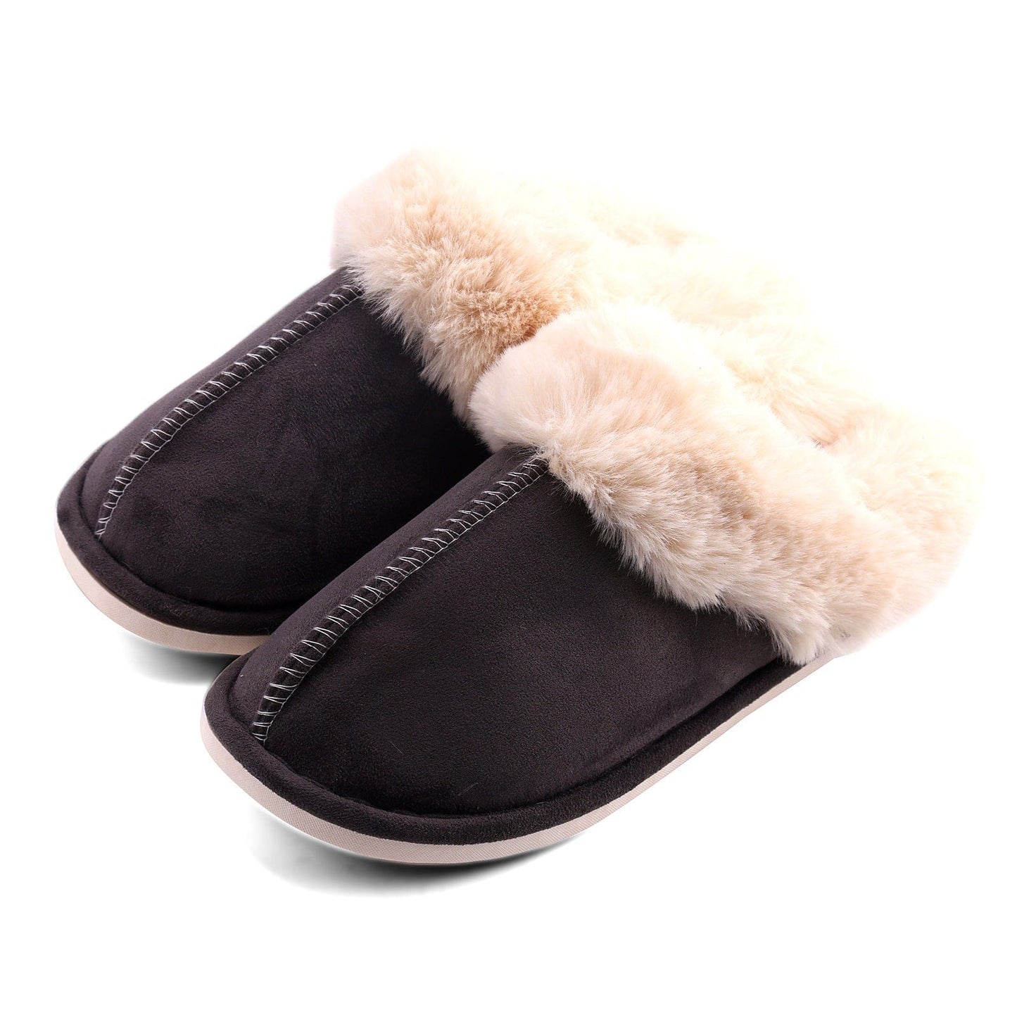 Fur Furry Slippers Women Winter Warm Plush House Shoes shoes fashion novaa