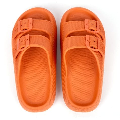 Summer Women Outdoor Indoor Thick-soled Eva Sandals And Slippers shoes fashion novaa Orange 35to36