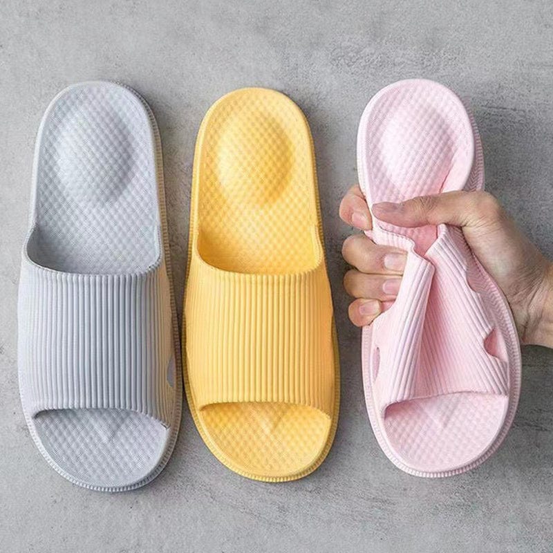 Women Bathroom Slippers With Heel Massage Ball Design Shoes At Home shoes fashion novaa