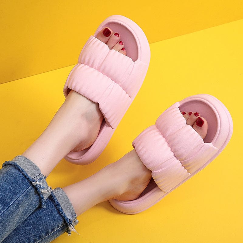 Women Home Shoes Bathroom Slippers Soft Sole Slides Summer Beach Shoes shoes fashion novaa