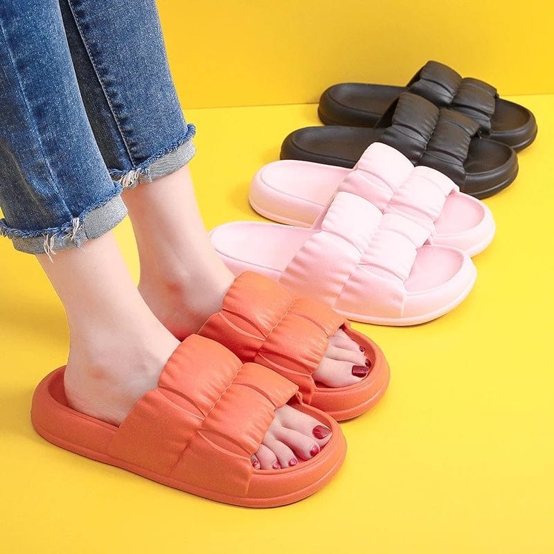 Women Home Shoes Bathroom Slippers Soft Sole Slides Summer Beach Shoes shoes fashion novaa