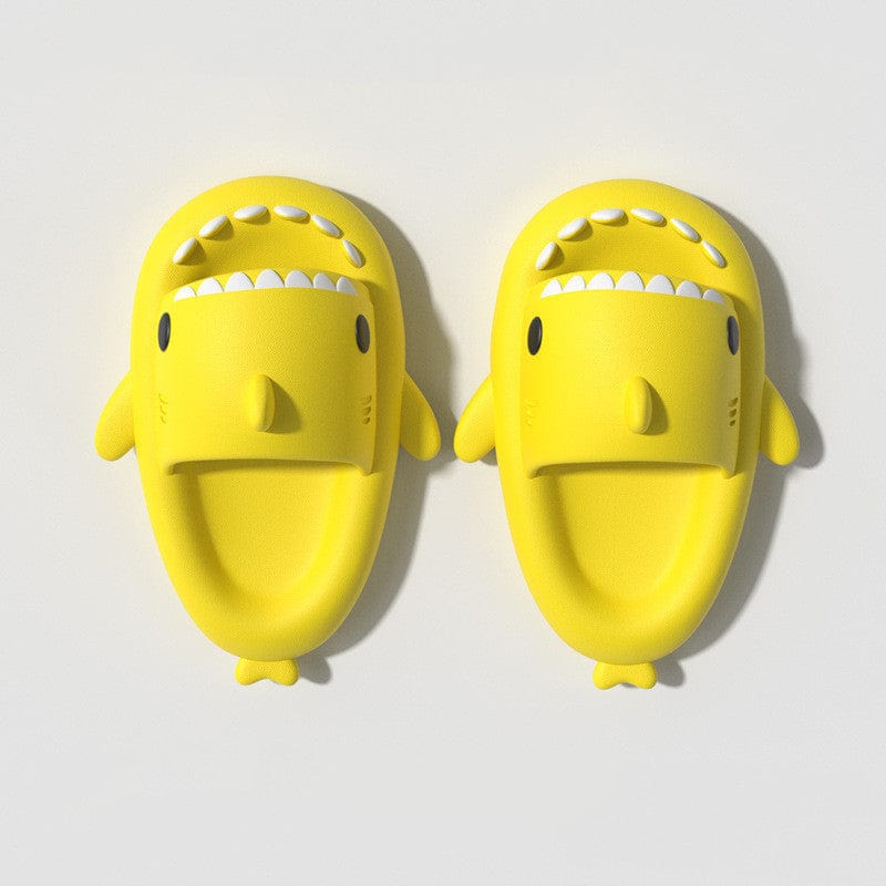 Children's Sandals And Slippers Summer Thick Bottom Second Generation Shark EVA Slippers Home Children Parent-child Non-slip Soft Bottom Baby Sandals shoes fashion novaa