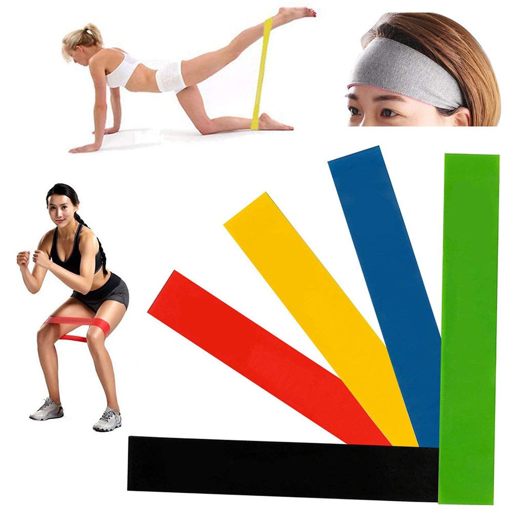 5 Level Resistance Rubber Bands Yoga Training Elastic Bands Trending Products fashion novaa