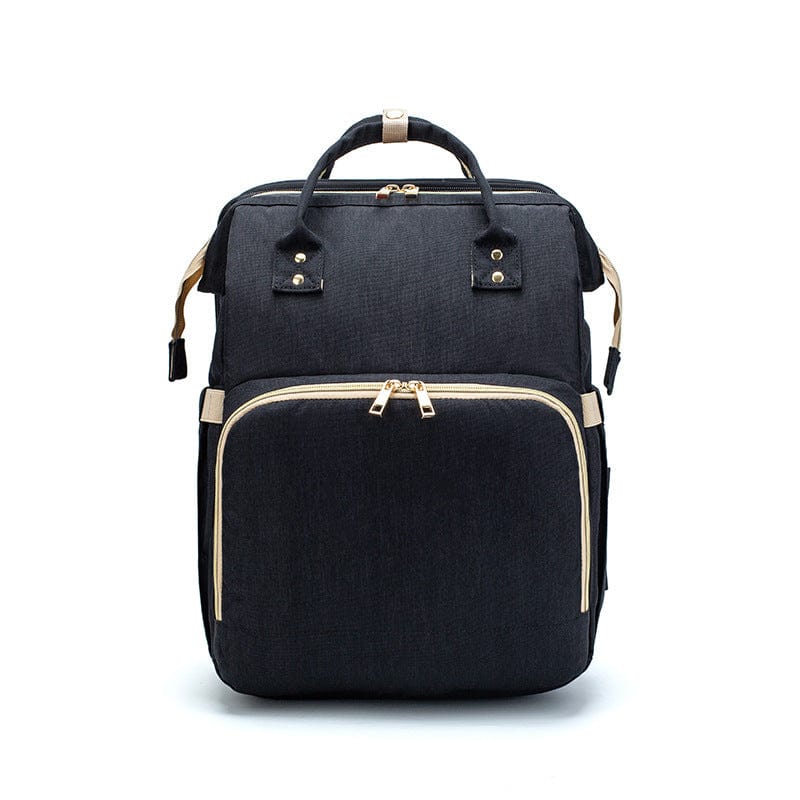 USB Charging Version Mommy Bed Backpack Folding Large Capacity Multi-function Trending Products fashion novaa Black A