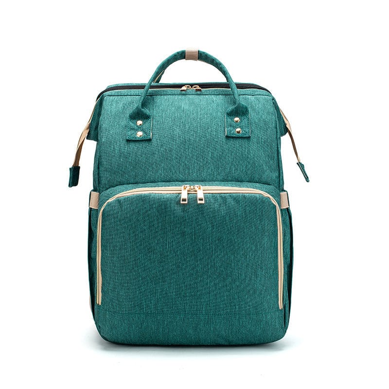 USB Charging Version Mommy Bed Backpack Folding Large Capacity Multi-function Trending Products fashion novaa Green A