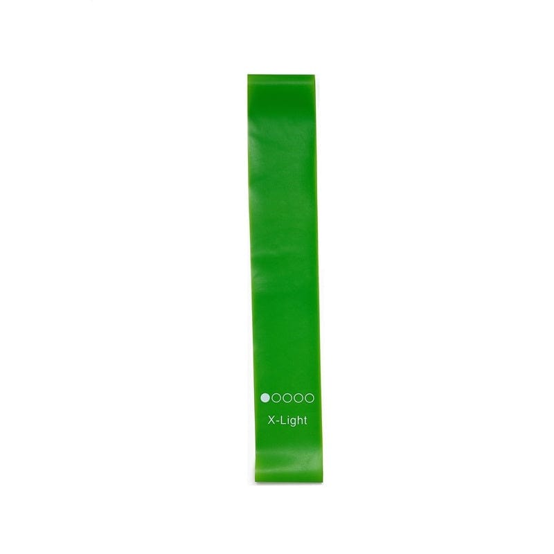 Yoga Resistance Rubber Bands Indoor Outdoor Fitness Equipment 0.35mm-1.1mm Pilates Sport Training Workout Elastic Bands Trending Products fashion novaa Green