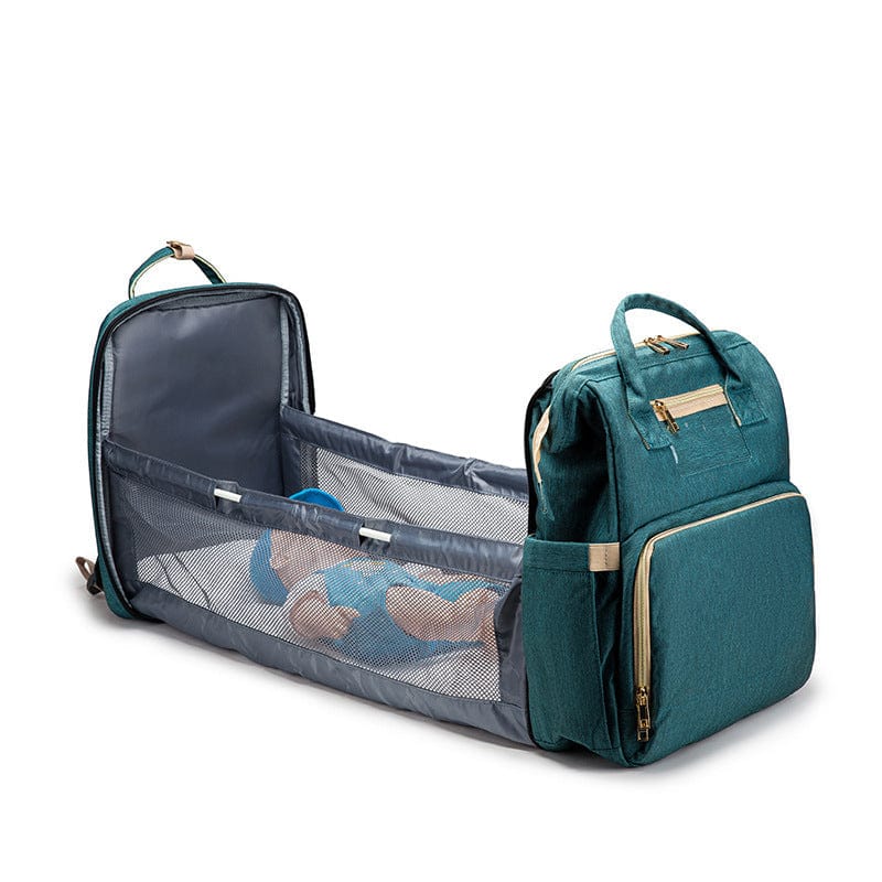 USB Charging Version Mommy Bed Backpack Folding Large Capacity Multi-function Trending Products fashion novaa