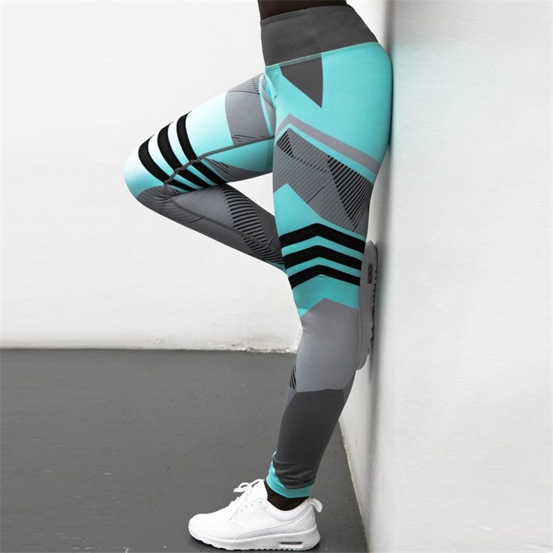Reflective Sport Yoga Pants Yoga Pants fashion novaa Green L