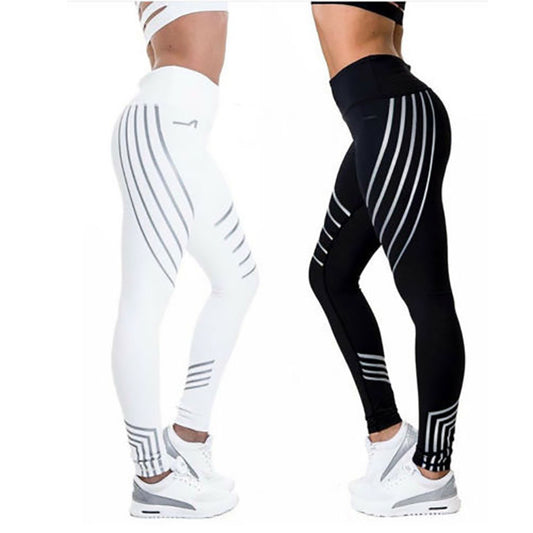 Women Workout Leggings Pants Women Leggins Women Fitness Night Glowing Autumn Winter Leggings Women legins Yoga Pants fashion novaa