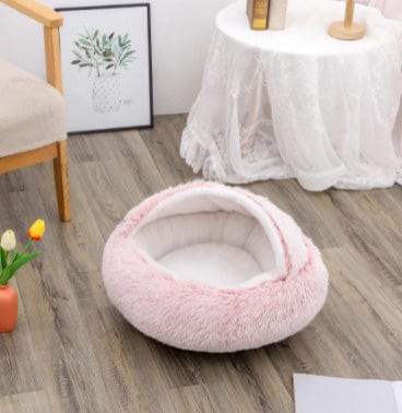View details for 2 In 1 Dog And Cat Bed Pet Winter Bed Round Plush Warm Bed House Soft Long Plush Pets Bed Pet Products 2 In 1 Dog And Cat Bed Pet Winter Bed Round Plush Warm Bed House Soft Long Plush Pets Bed Pet Products