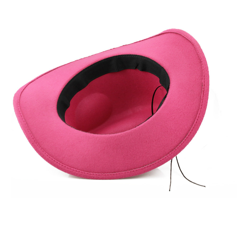 Fashion Personality Hot Selling Woolen Denim Hat hat VISMERA