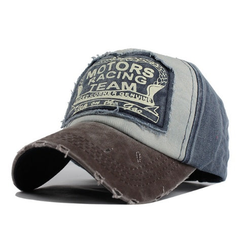 Cotton Caps Baseball Hip Hop Cap For Men&Women Grinding Multicolor caps VISMERA Brown Navy blue