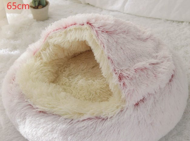 View details for 2 In 1 Dog And Cat Bed Pet Winter Bed Round Plush Warm Bed House Soft Long Plush Pets Bed Pet Products 2 In 1 Dog And Cat Bed Pet Winter Bed Round Plush Warm Bed House Soft Long Plush Pets Bed Pet Products