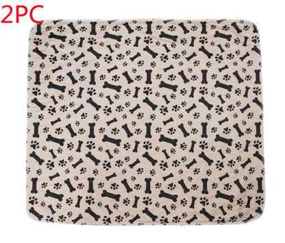 Three-layer Waterproof Pet Absorbent Pad Pet peteezee Coffee 2PC L