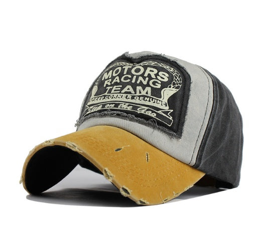 Cotton Caps Baseball Hip Hop Cap For Men&Women Grinding Multicolor caps VISMERA Yellow