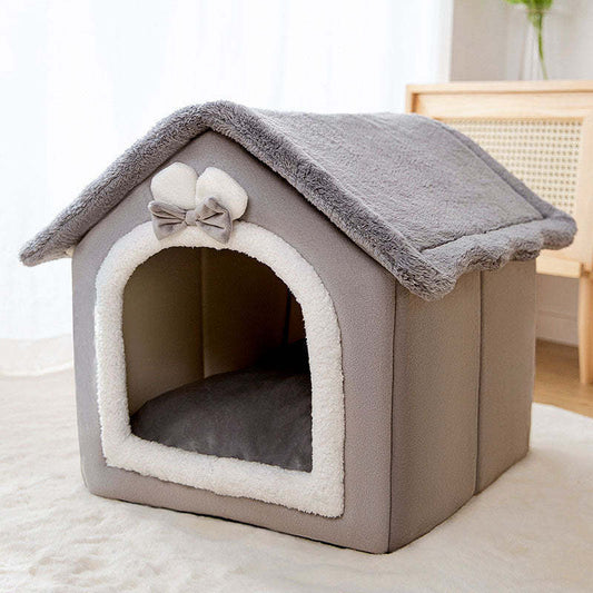 Pet Bed Small Dog Teddy Cat Litter Four Seasons Universal Dog House Dog Bed Pets Supplies Pet peteezee