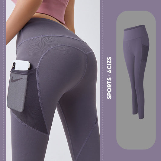 Yoga Pants Women With Pocket Leggings Sport Girl Gym Leggings Women Tummy Control Jogging Tights Female Fitness Pants Yoga Pants fashion novaa