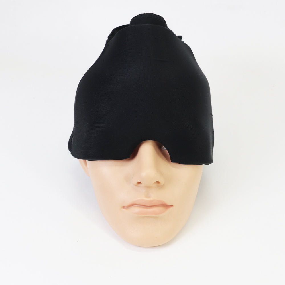 Migraine Relief Hat Cold Therapy Migraine Relief Products Comfortable Head Wrap Ice Pack Eye Mask For Puffy Eyes Beauty products VISMERA