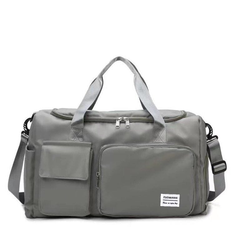 Fashion Sports Gym Bag Casual Yoga Large Capacity bag fashion novaa Gray