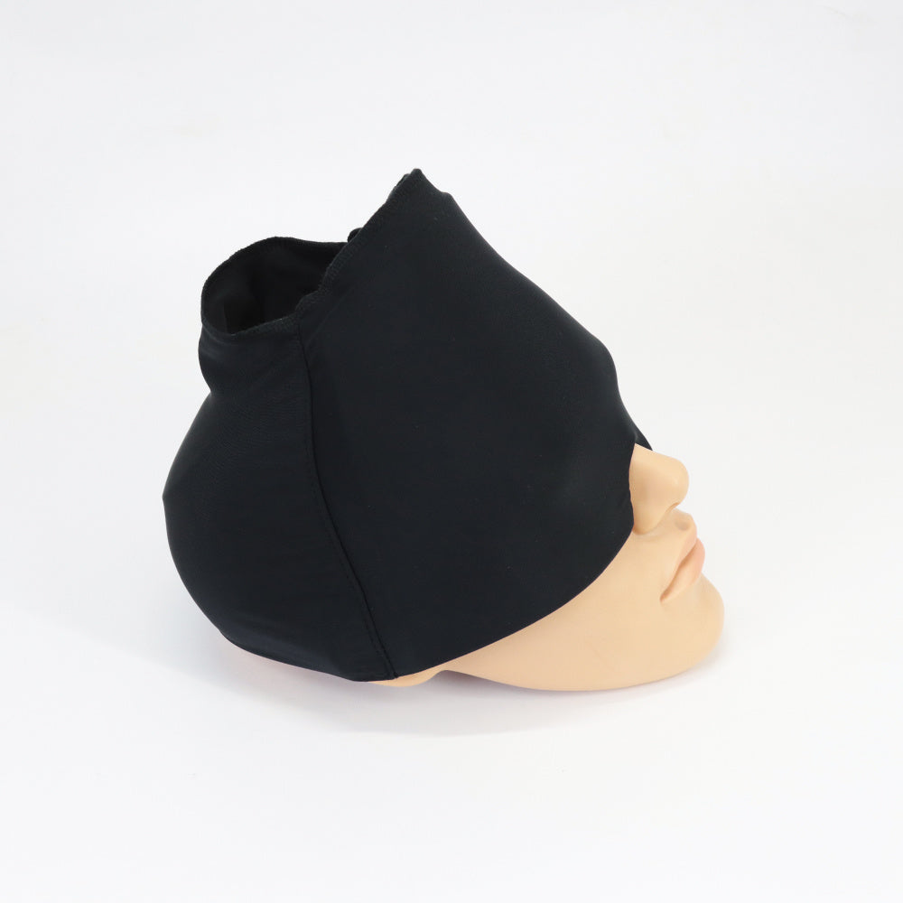 Migraine Relief Hat Cold Therapy Migraine Relief Products Comfortable Head Wrap Ice Pack Eye Mask For Puffy Eyes Beauty products VISMERA Black