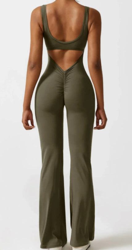 Tight Yoga Bodysuit Casual Hollow Seamless Womens Clothing Yoga Pants fashion novaa L Color5