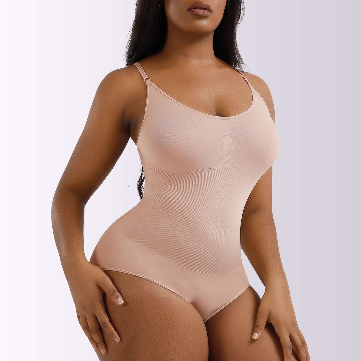 Seamless Slimming Shapewear For Women Waist Trainer Butt Lifter Underwear Body Shaper Swimsuit fashion novaa Skin color 3XL