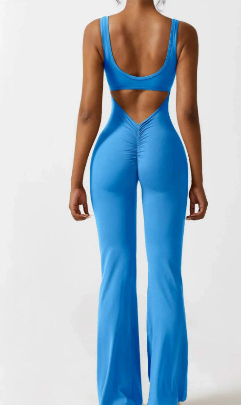Tight Yoga Bodysuit Casual Hollow Seamless Womens Clothing Yoga Pants fashion novaa L Color2