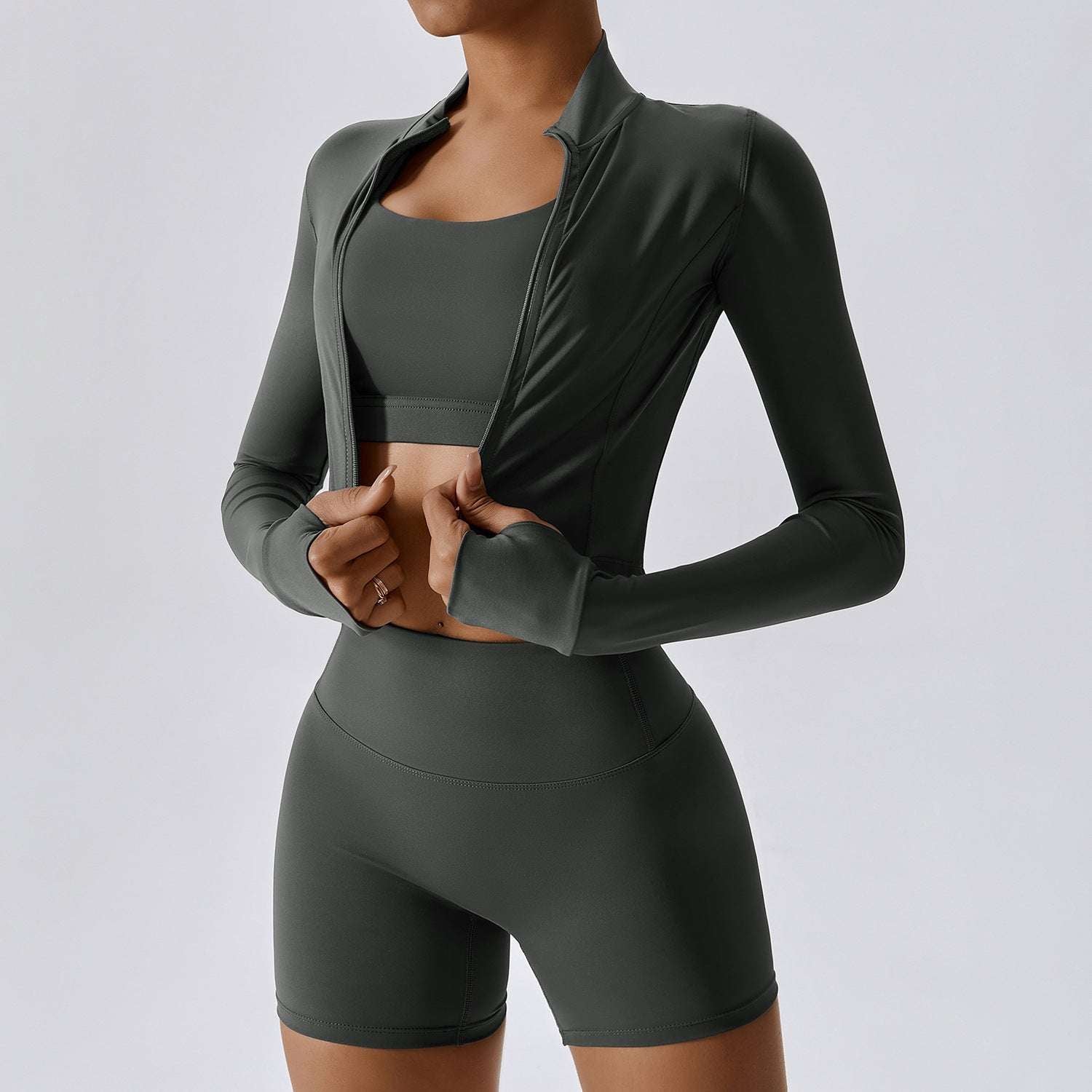 Outdoor Sports Skinny Yoga Clothes Suit Nude Feel Yoga Pants fashion novaa