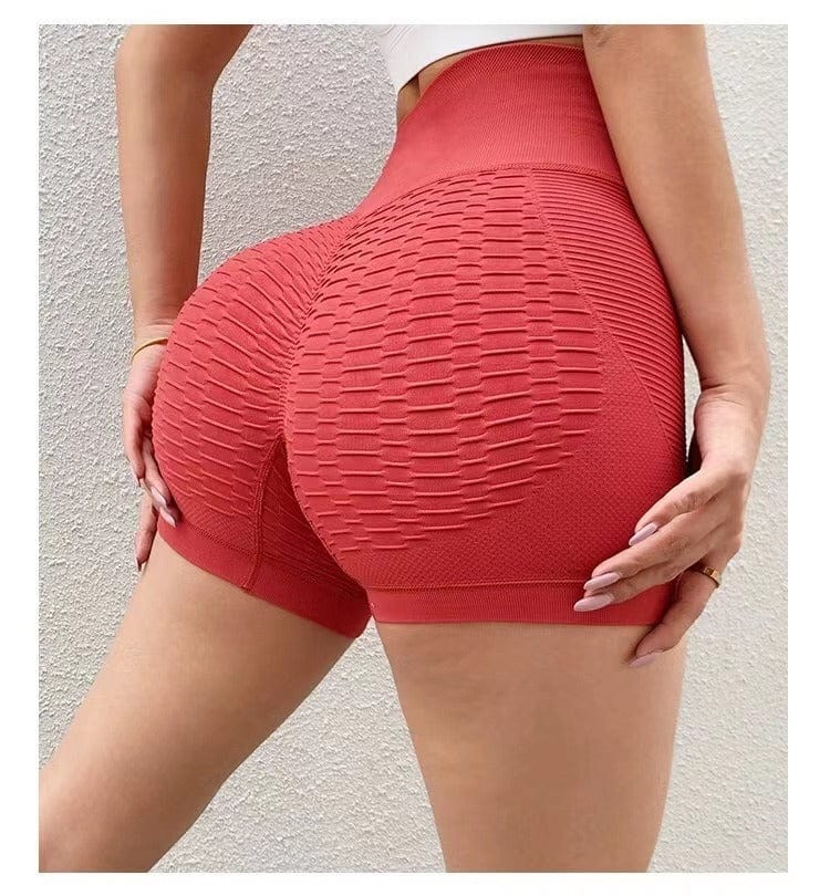 High-waisted Jacquard, Peach Hips, Yoga Cropped Pants, Belly Up Hips, High-stretch Shorts, Tight Gym Pants dress fashion novaa