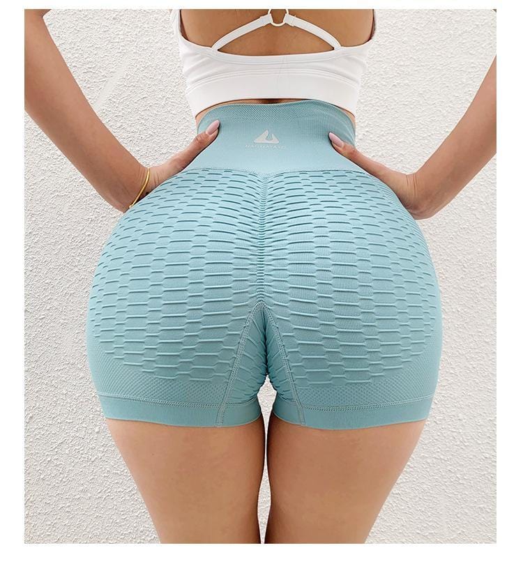 High-waisted Jacquard, Peach Hips, Yoga Cropped Pants, Belly Up Hips, High-stretch Shorts, Tight Gym Pants dress fashion novaa