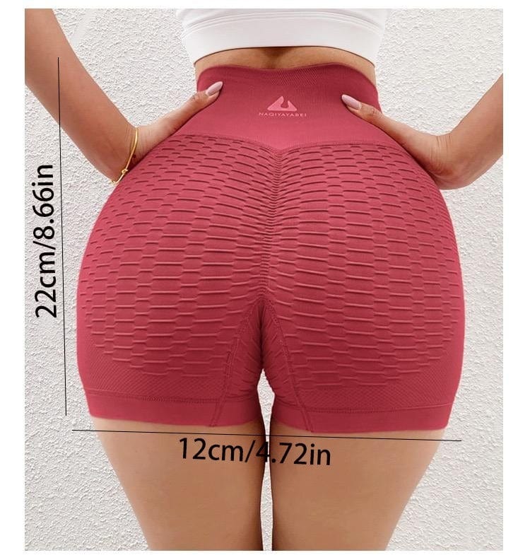 High-waisted Jacquard, Peach Hips, Yoga Cropped Pants, Belly Up Hips, High-stretch Shorts, Tight Gym Pants dress fashion novaa