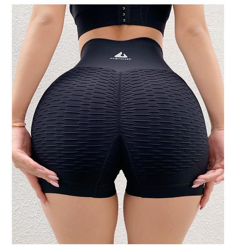 High-waisted Jacquard, Peach Hips, Yoga Cropped Pants, Belly Up Hips, High-stretch Shorts, Tight Gym Pants dress fashion novaa
