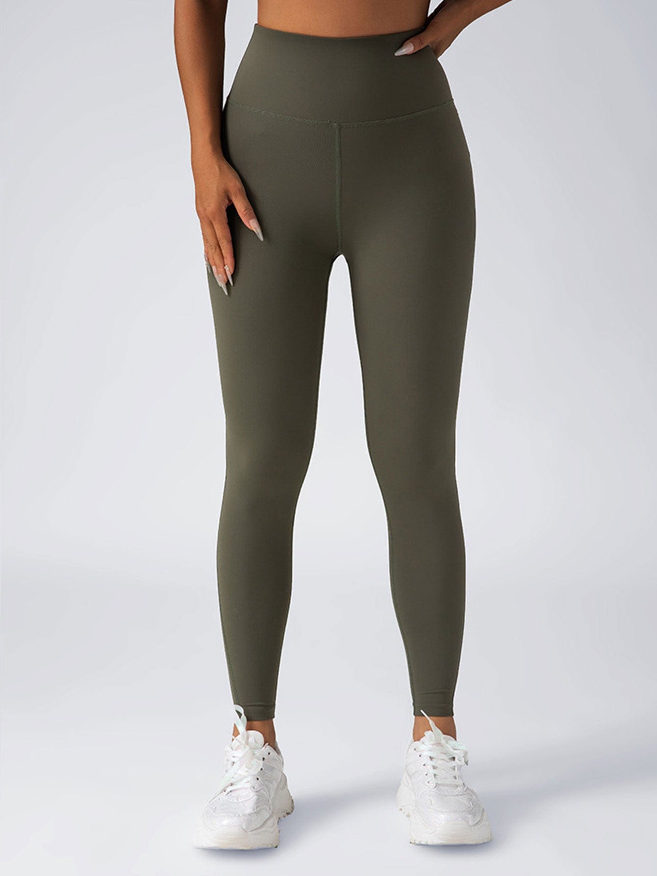 Leggings For Women With Pockets- High Waisted Tummy Control For Workout Running Capri Yoga Pants dress fashion novaa