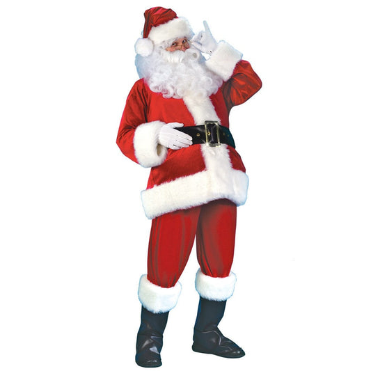 Premium Complete Santa Claus Costume Suit dress fashion novaa Seven piece set One size