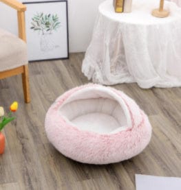 View details for 2 In 1 Dog And Cat Bed Pet Winter Bed Round Plush Warm Bed House Soft Long Plush Pets Bed Pet Products 2 In 1 Dog And Cat Bed Pet Winter Bed Round Plush Warm Bed House Soft Long Plush Pets Bed Pet Products