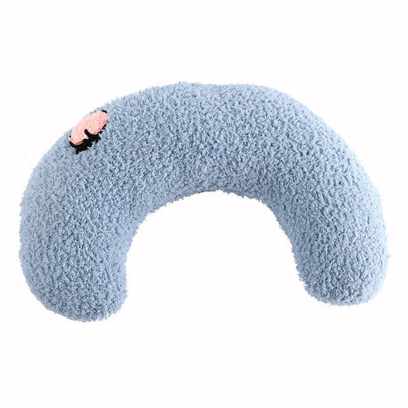 Little Pillow For Cats Fashion Neck Protector Deep Sleep Puppy U-Shaped Pillow Pets Pillow Kitten Headrest Dog Sleeping Pillow Pet Products Pet peteezee