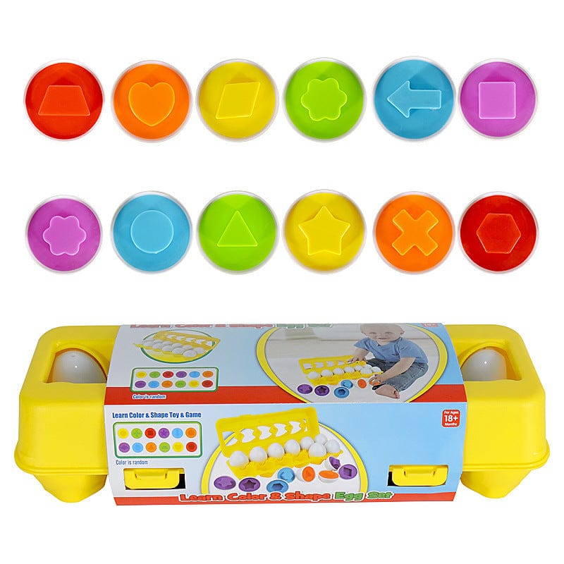 Baby Learning Educational Toy Smart Egg Toy Games Shape Matching Sorters Toys Montessori Eggs Toys For Kids Children kids fashion novaa 1style
