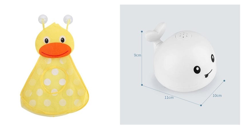 New Baby Bathroom Bath Electric Induction Whale Spray Small Toy kids fashion novaa 8set