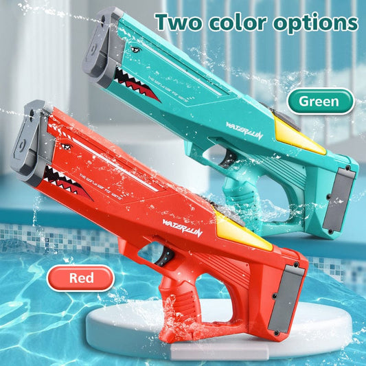 Automatic Electric Water Gun Toys Shark High Pressure Outdoor Summer Beach Toy Kids Water Fight Pool Party Water Toy kids fashion novaa