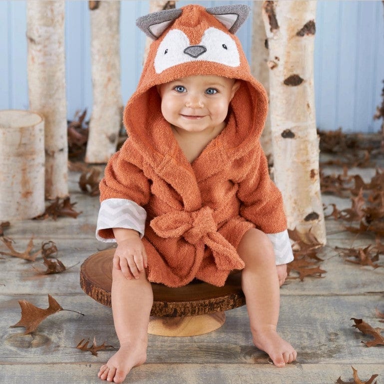 Children's Hooded Absorbent Animal-shaped Bathrobe kids fashion novaa B L