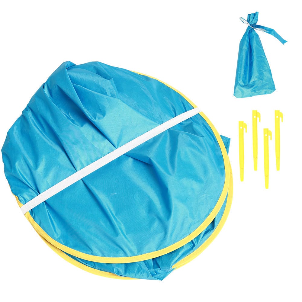 Baby Beach Tent Kids Outdoor Camping Easy Fold Up Waterproof Up Sun Awning Tent UV-protecting kids fashion novaa