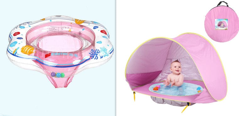 Baby Beach Tent Kids Outdoor Camping Easy Fold Up Waterproof Up Sun Awning Tent UV-protecting kids fashion novaa