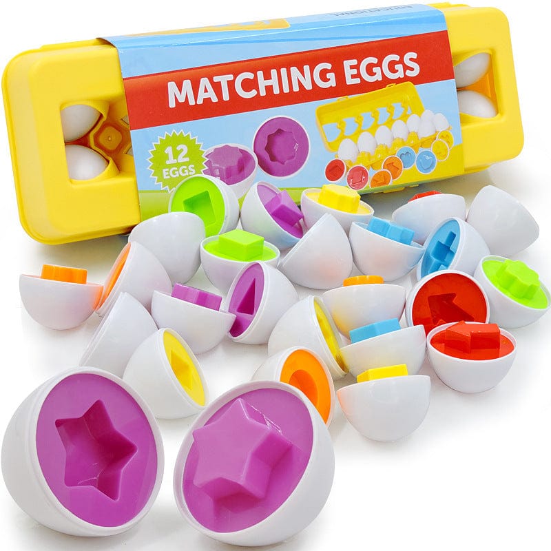 Baby Learning Educational Toy Smart Egg Toy Games Shape Matching Sorters Toys Montessori Eggs Toys For Kids Children kids fashion novaa