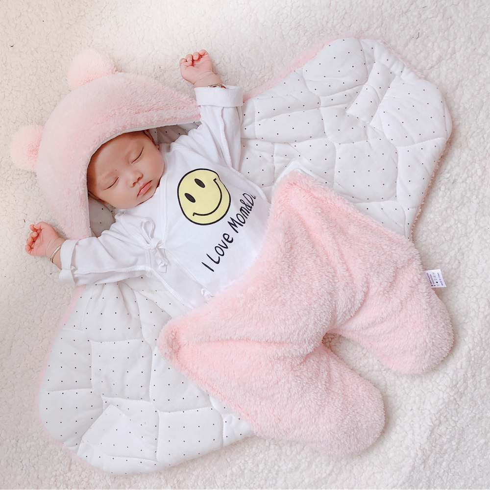 Baby Sleeping Bag Envelope for Newborn Baby Winter Swaddle Blanket kids fashion novaa