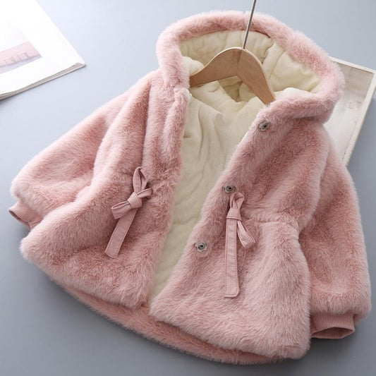 Baby Winter Clothes Kids Plus Velvet Padded Wool Sweater kids fashion novaa