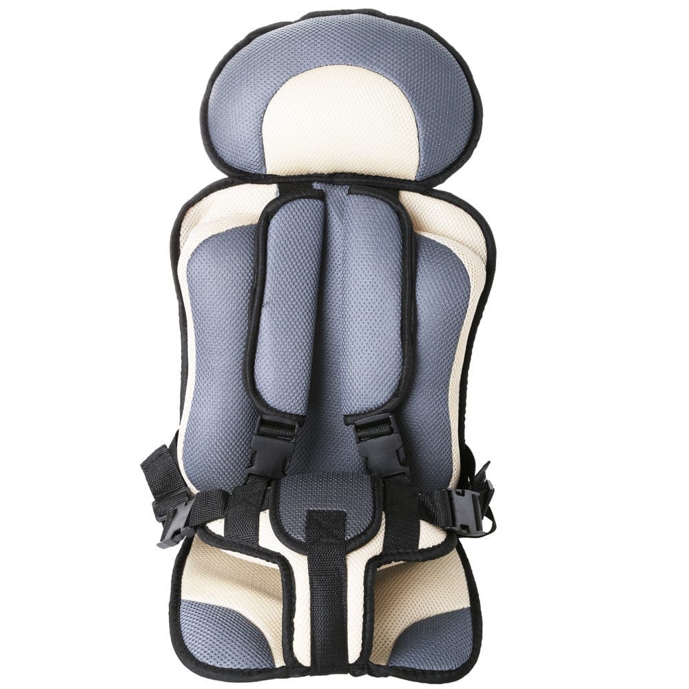 Infant Safe Seat Mat Portable Baby Safety Seat Children's Chairs Updated Version Thickening Sponge Kids Car Stroller Seats Pad kids fashion novaa Beige Grey
