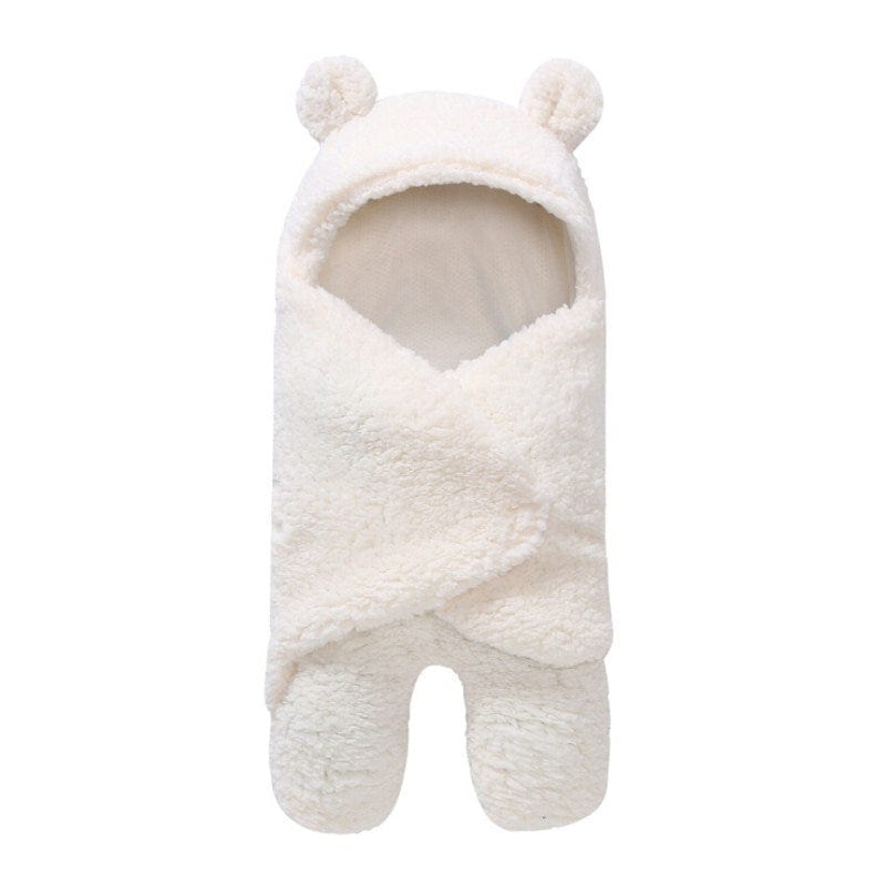 Baby Sleeping Bag Envelope for Newborn Baby Winter Swaddle Blanket kids fashion novaa BeigeA 61CMX31CM